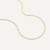 14 Karat Gold Figaro Chain Necklace - 6