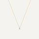 Diamond Cluster Linked Pendant Necklace