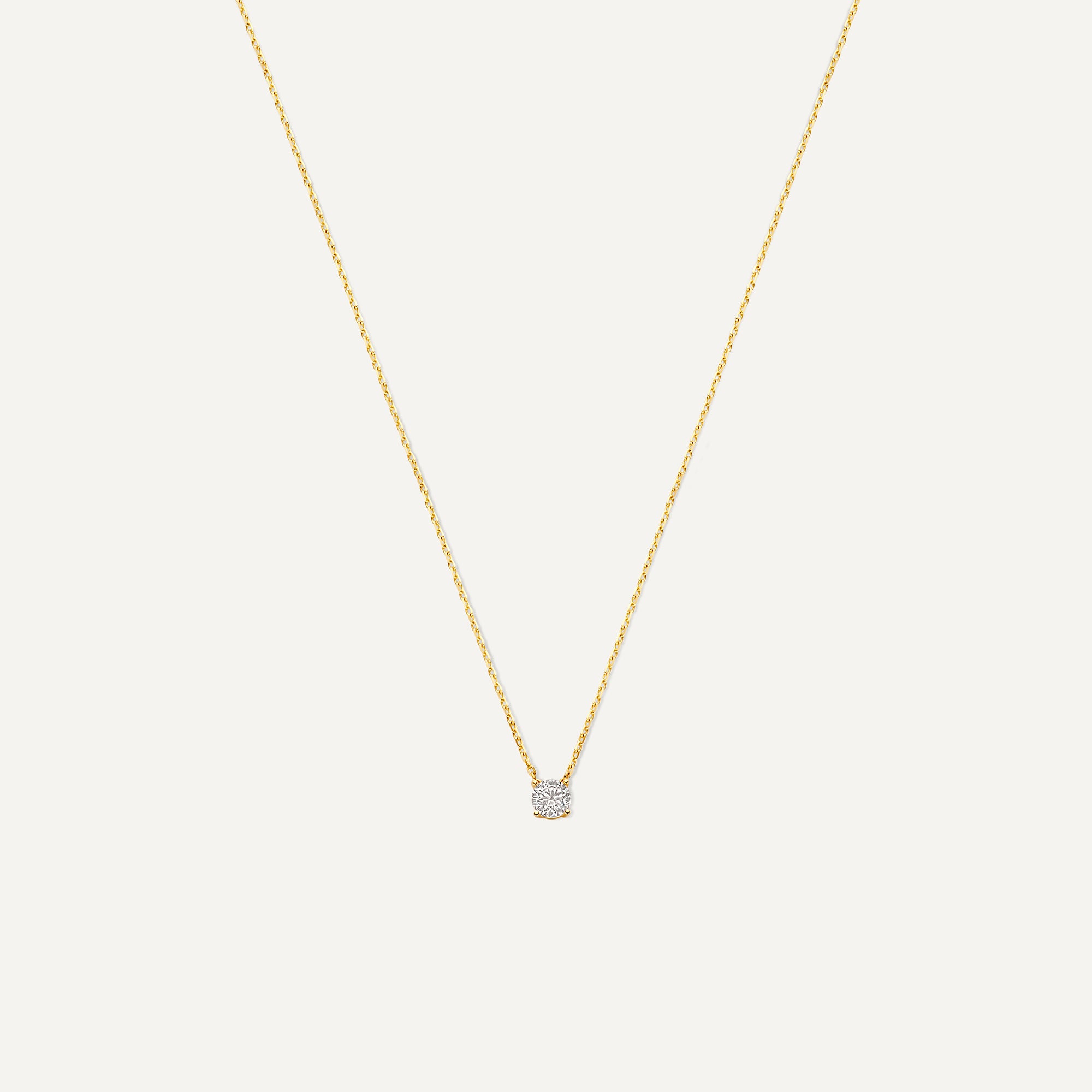 14k gold CZ popular pendant