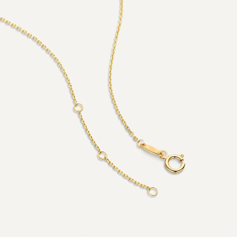 Round Cut Zirkonia Pendant Ketting