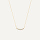 Cubic Zirconia Trail Necklace