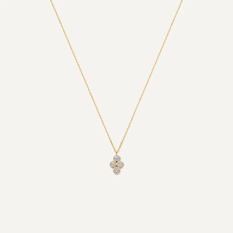 Cubic Zirconia Flower Set