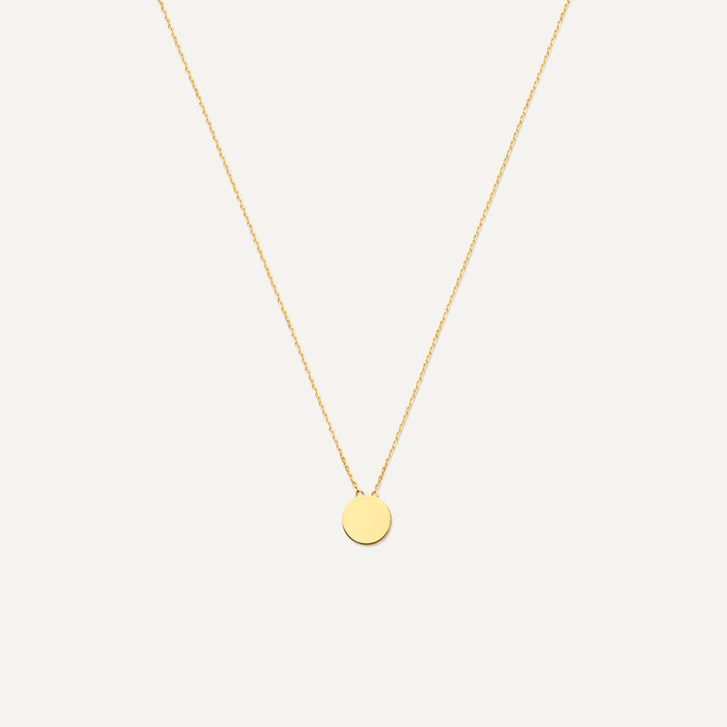 Coin Pendant Necklace