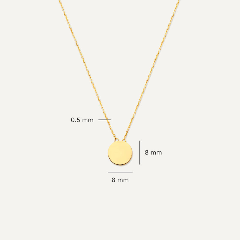 Coin Pendant Necklace