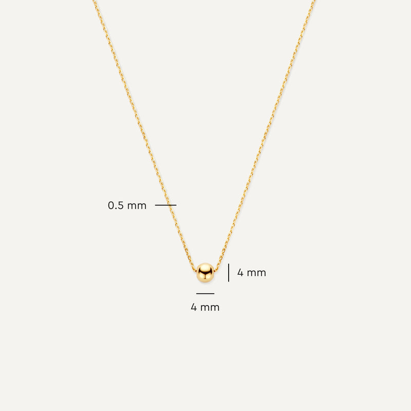 Bolletje Pendant Ketting