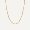 14 Karat Gold Anchor Chain Necklace - 1