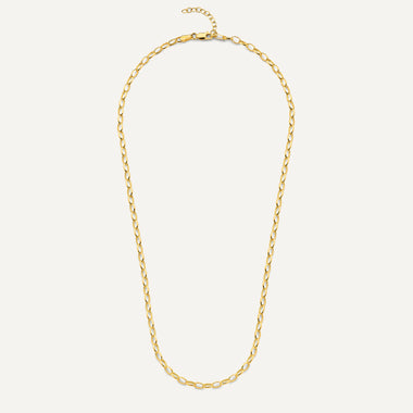 14 Karat Gold Anchor Chain Necklace - 11