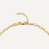 14 Karat Gold Anchor Chain Necklace - 10