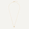 14 Karat Gold Linked Heart Pendant Necklace - 8