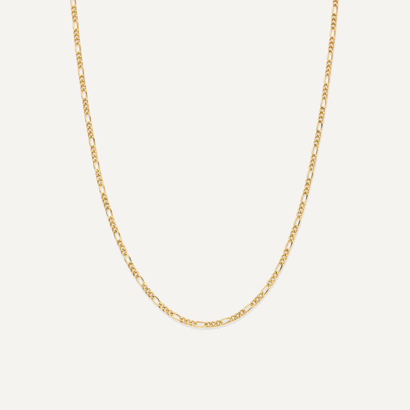 Slim Figaro Chain Necklace