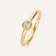 Bezel Set Diamant Ring (0.03 kt)