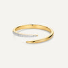 14 Karat Gold with Diamonds Diamond Claw Ring - 4