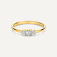 Bague Trilogy Diamant (0.15 ct)