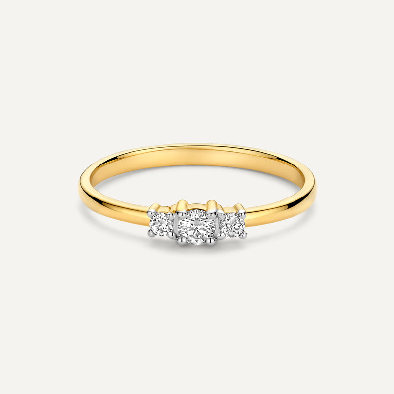 Bague Trilogy Diamant (0.15 ct)