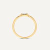 14 Karat Gold with Diamond Baguette Cut Diamond Ring - 5