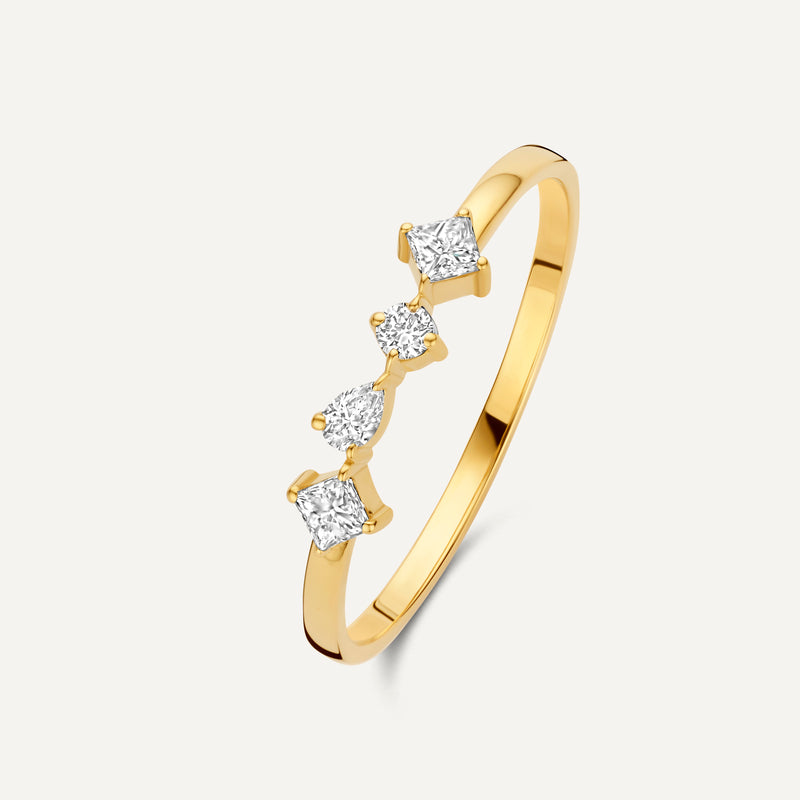 Dazzling Diamond Statement Ring