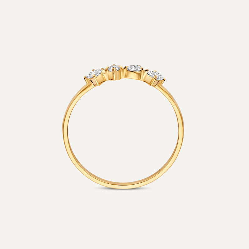 Dazzling Diamond Statement Ring