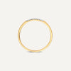 14 Karat Gold Diamond Line Ring - 5