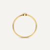 14 Karat Gold with Diamond Bezel Set Diamond Ring (0.05 ct) - 5