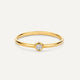 Bezel Set Diamond Ring (0.05 ct)