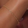 14 Karat Gold Slim Twisted Rope Bracelet - 4