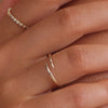 14 Karat Gold Claw Ring - 4