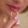 14 Karaat Goud Open Beam Ring - 4