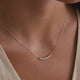 Cubic Zirconia Trail Necklace