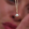 Pearl jewellery 14 karat solid gold
