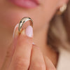 14 Karat Gold Brede Dome Ring - 4